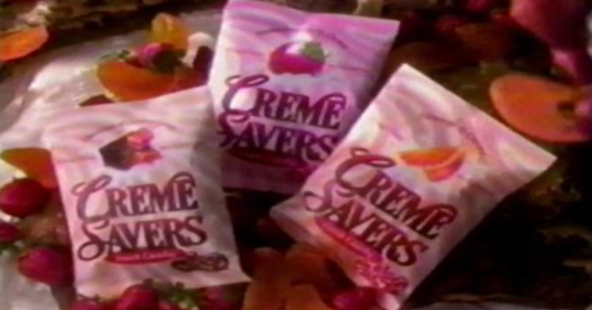 Creme Savers Vintage Ad