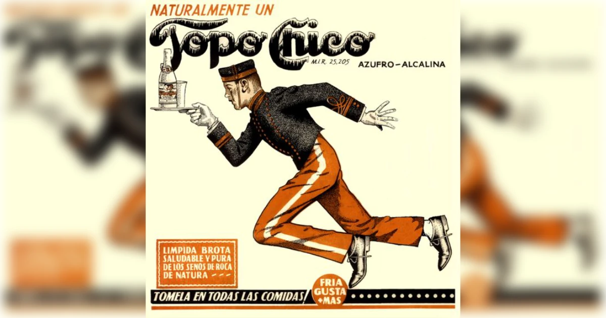 The Coca-Cola Company Vintage Topo Chico Ad