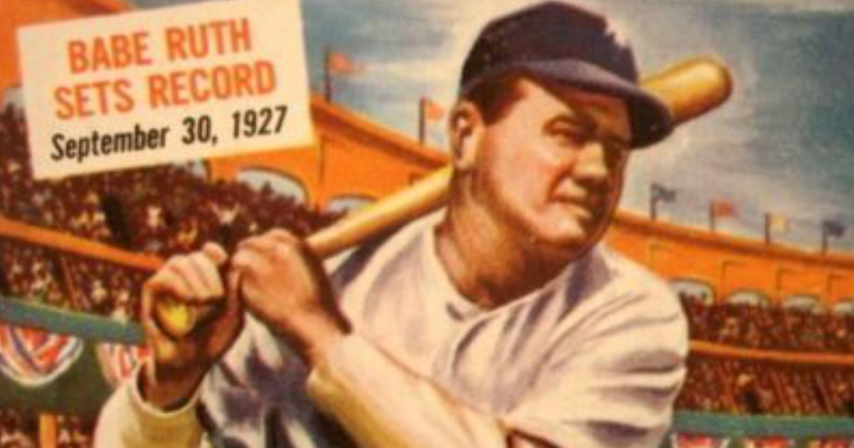 Babe Ruth Postcard