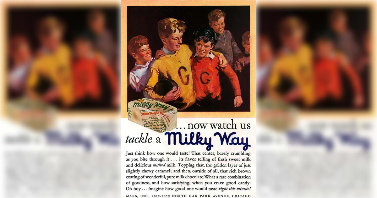Mars, Inc. Milky Way Print Ad
