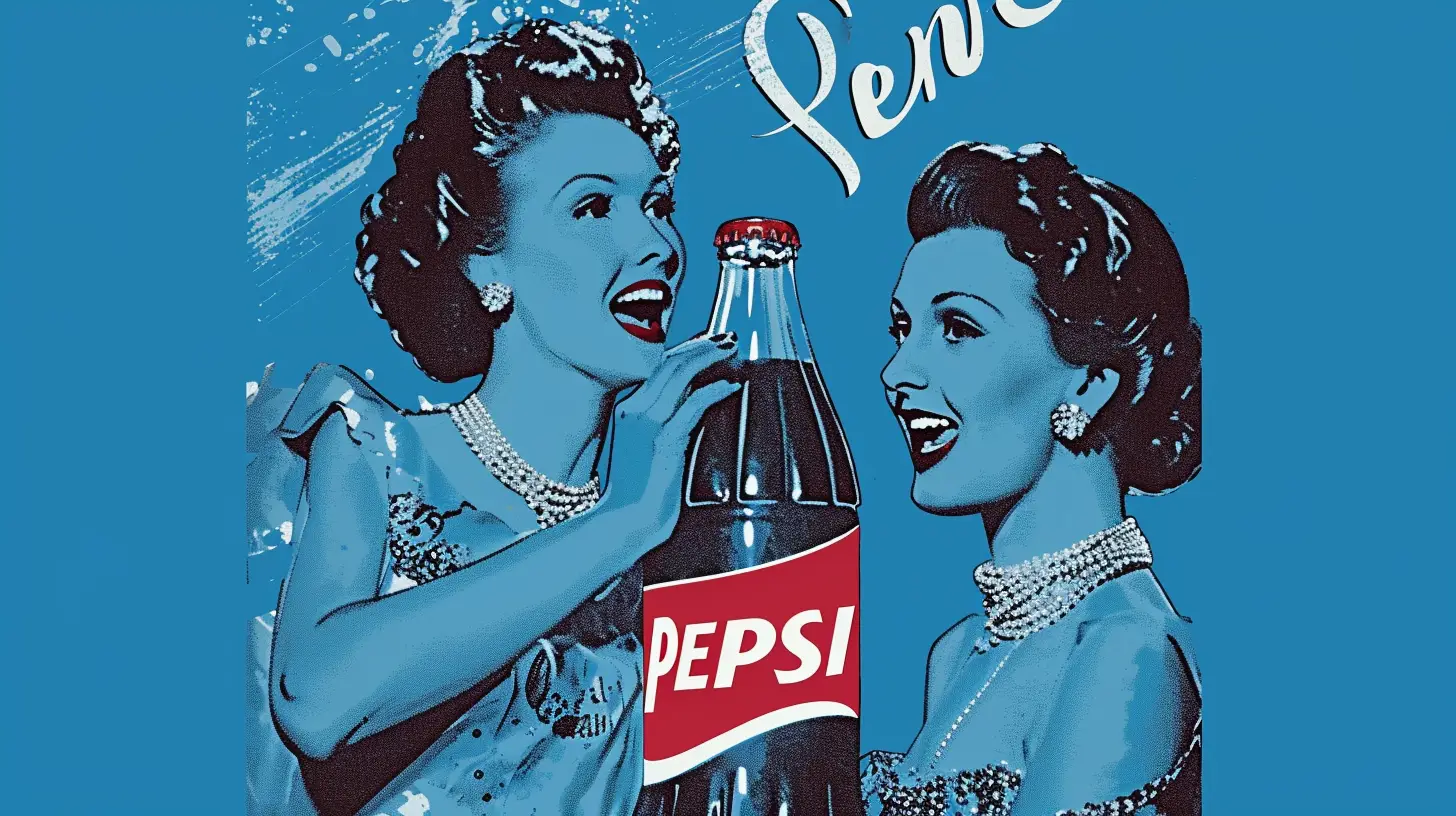 Two Singers Bottle Of Pepsi