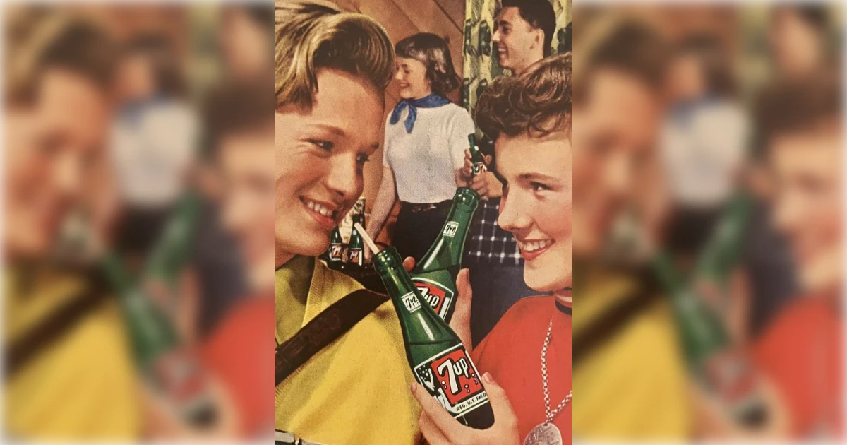 7 Up 7up Vintage Ad