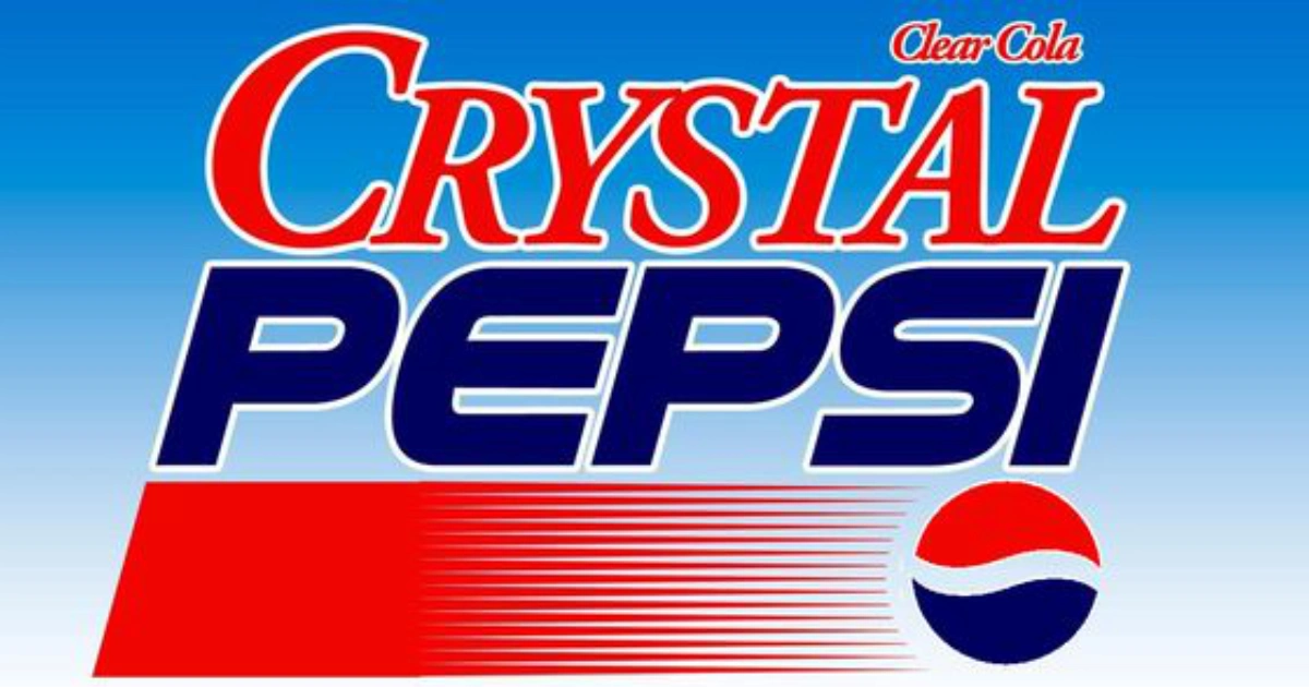Crystal Pepsi 20 Logo