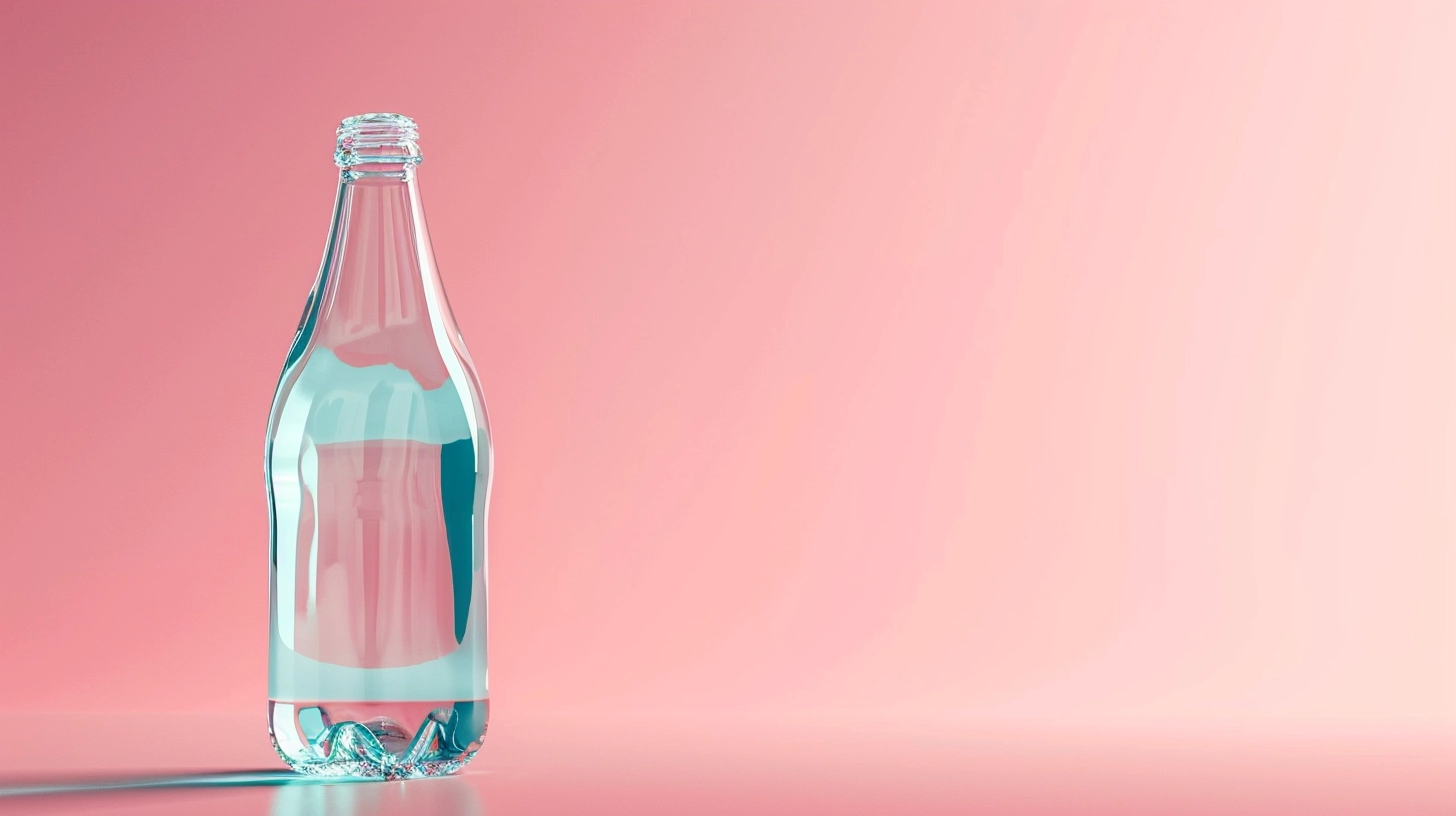 A Clear Soda Bottle Pop Art