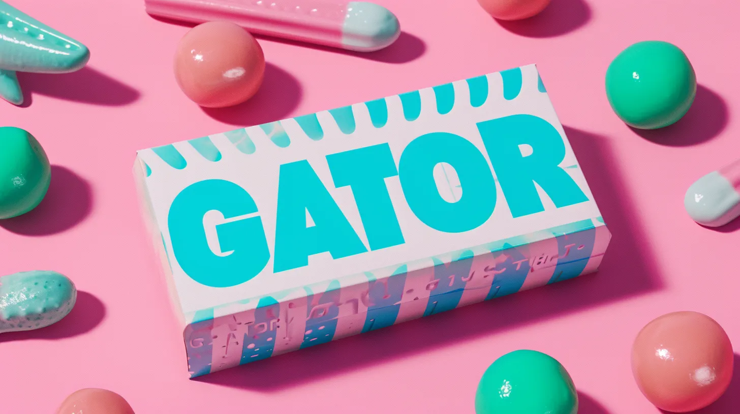 © History Oasis / Created via Midjouney A Package Gator Gum