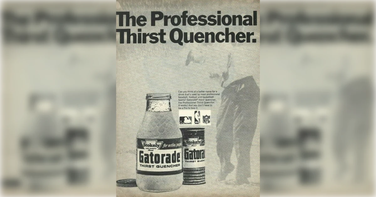 Gatorade Vintage Gatorade Ad