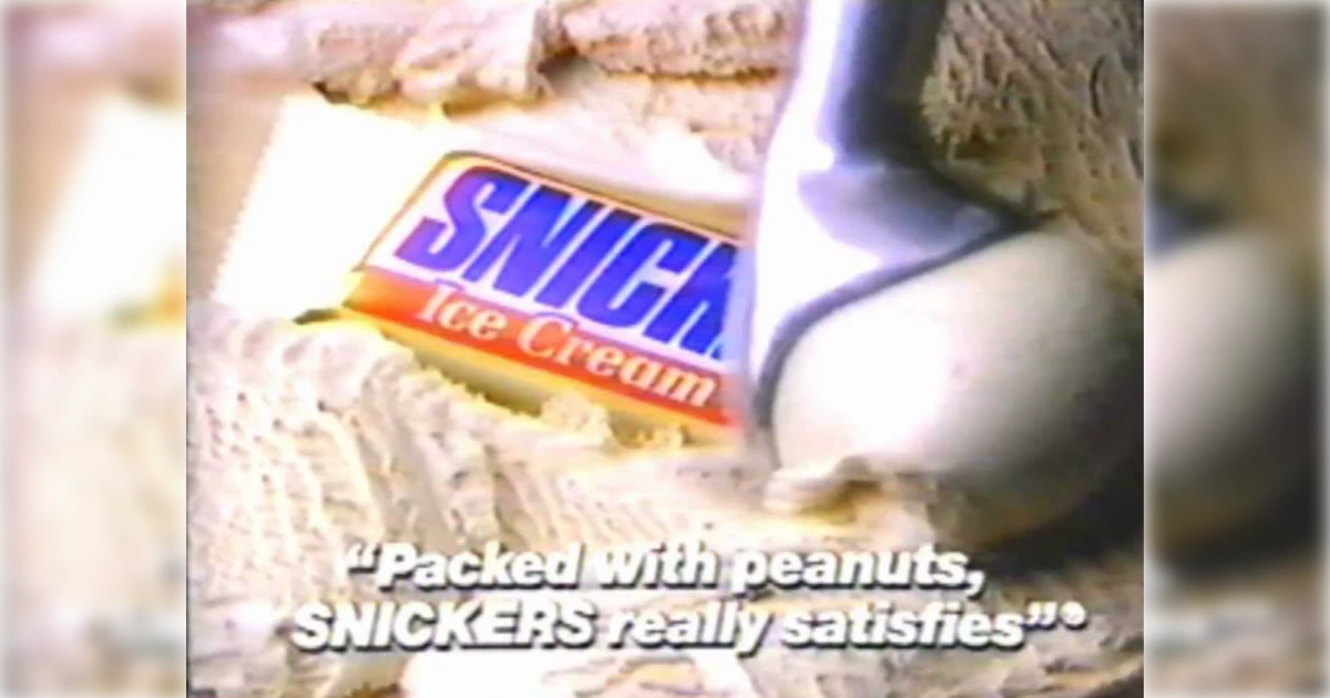 Snickers Ice Cream Ad