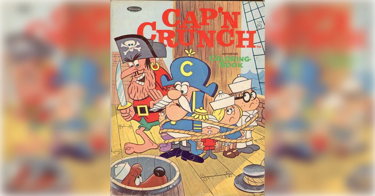 Cap'n Crunch Capncrunch Coloring Book