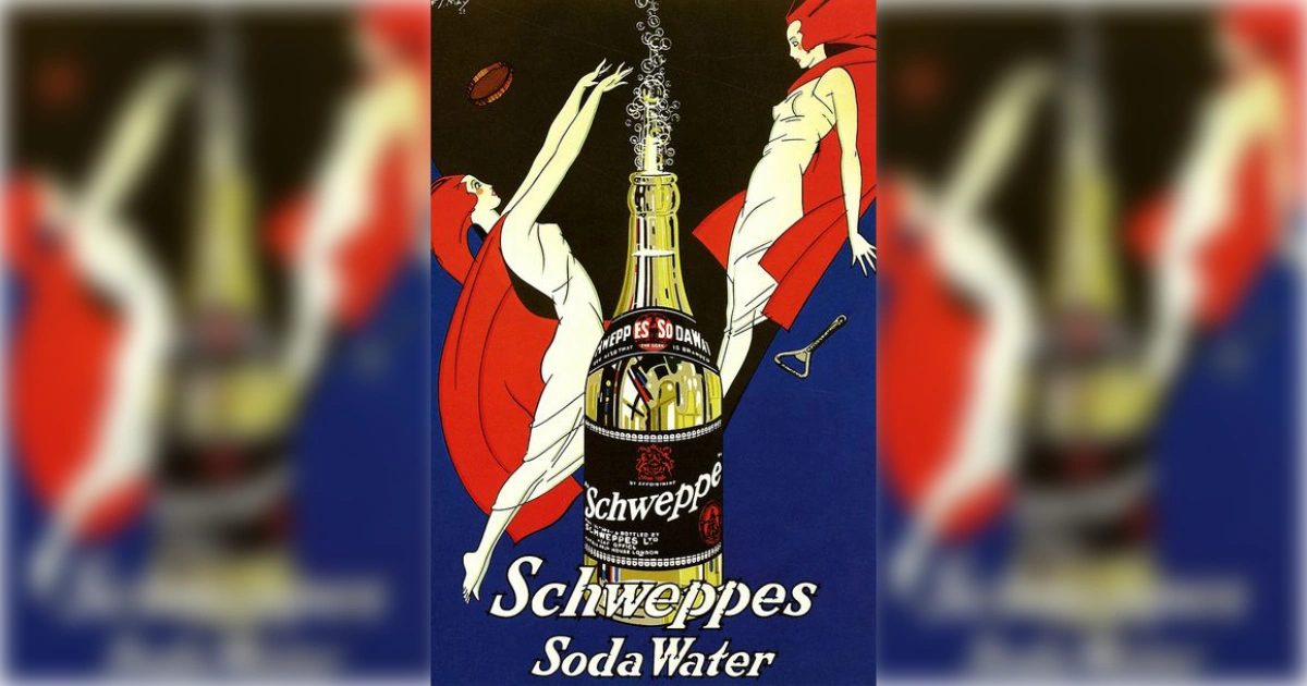 Schweppes Schweppes Vintage Ad