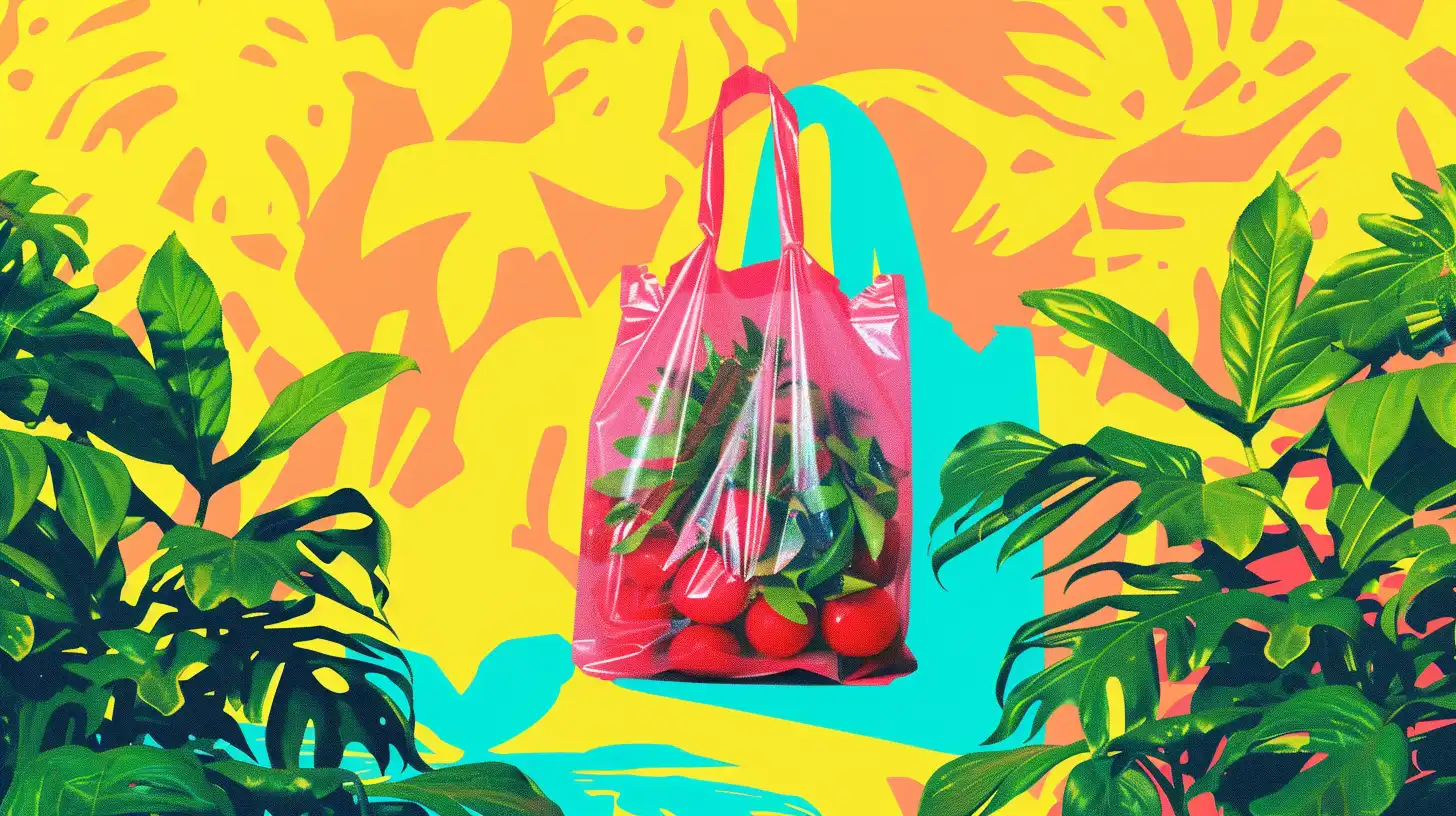 © History Oasis Plant Based Plastic Bag