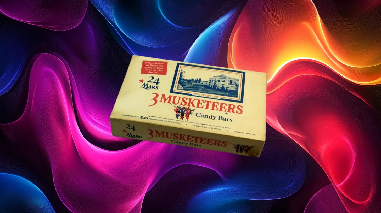 Mars, Inc. Orignianl 203 Musketeers Bar Package