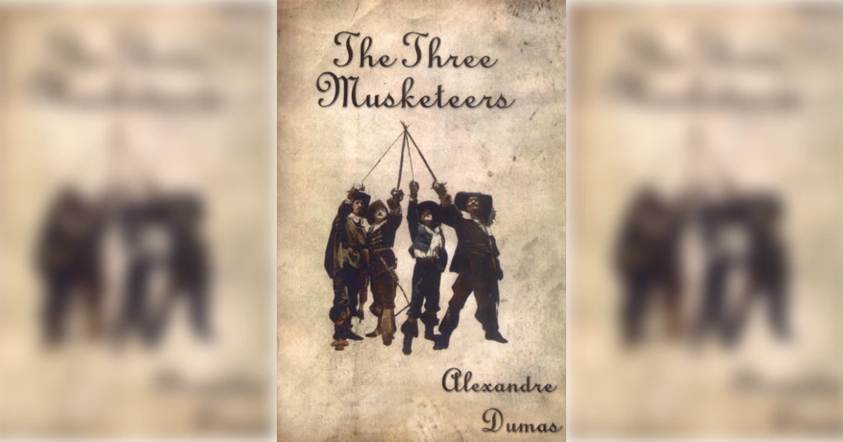 Alexandre Dumas The Three Musketeers Book Cover