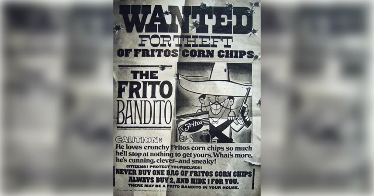 Frito Bandito Vintage Ad
