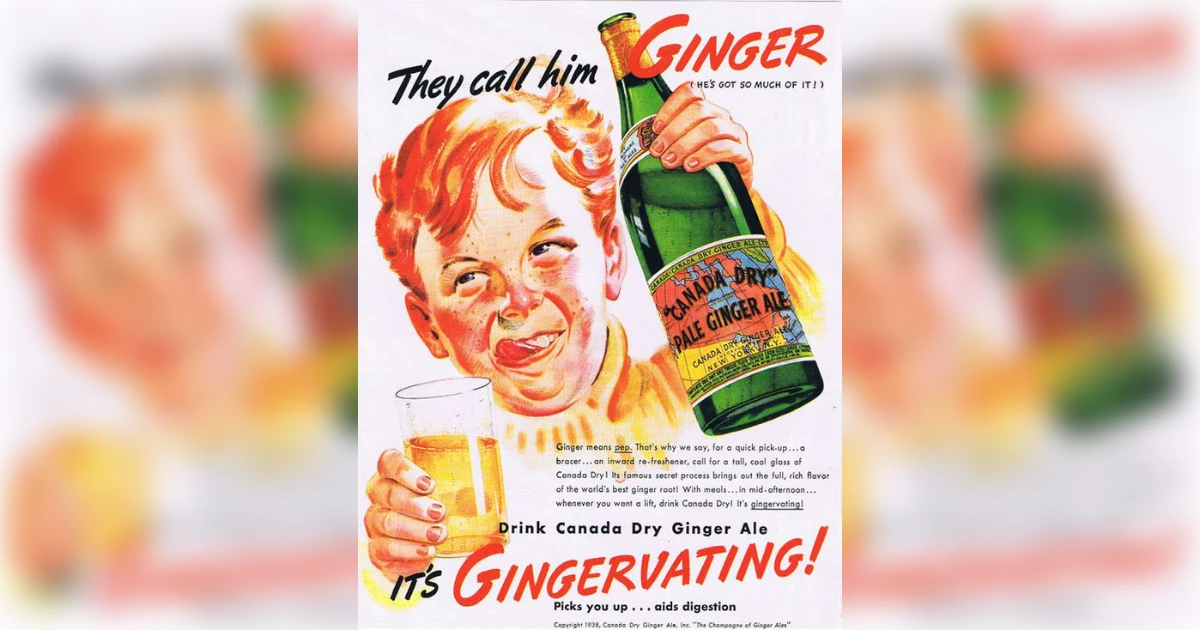 Canada Dry Ginger Ale Ad