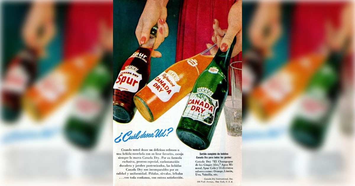 Canada Dry Spanish Ad