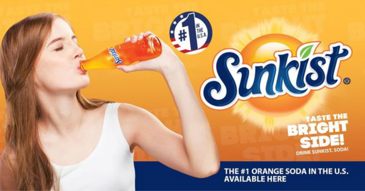 Sunkist Billboard Ad