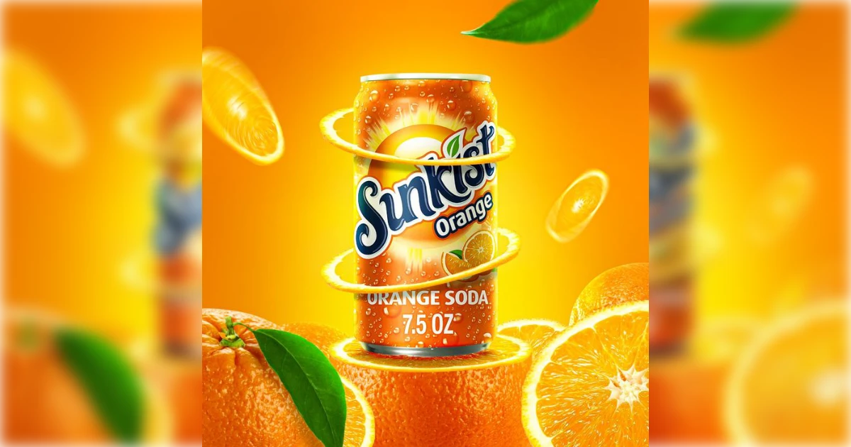 Sunkist Vintage Ad