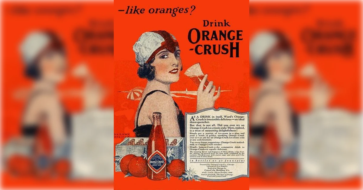 Vintage Orange Crush Ad