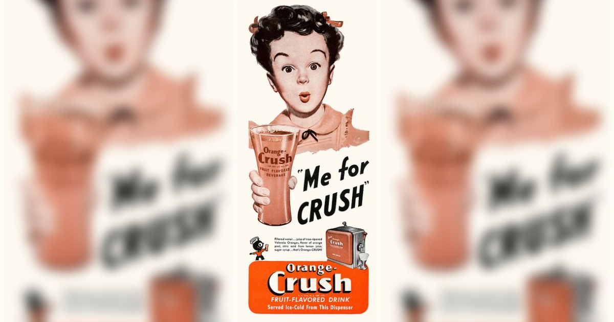 Orange Crush Vintage Ad