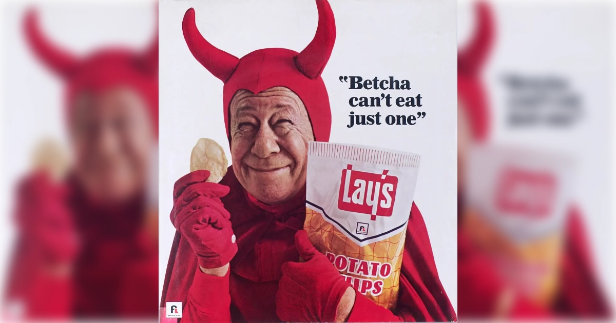 Betcha Can 27t Eat Just One Vintage Ad