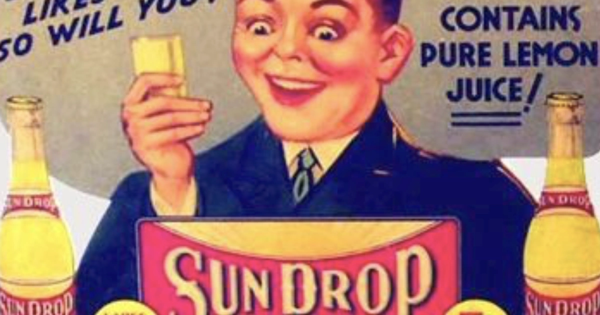 Sun Drop Sun Drop Vintage Ad