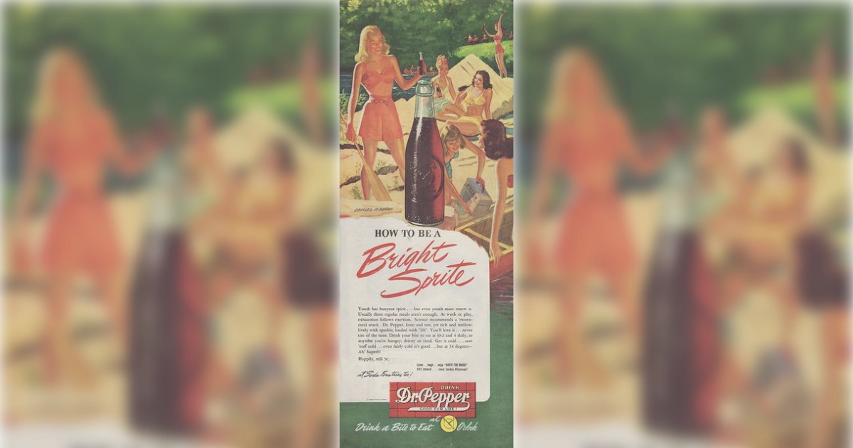 Dr Pepper Vintage Ad