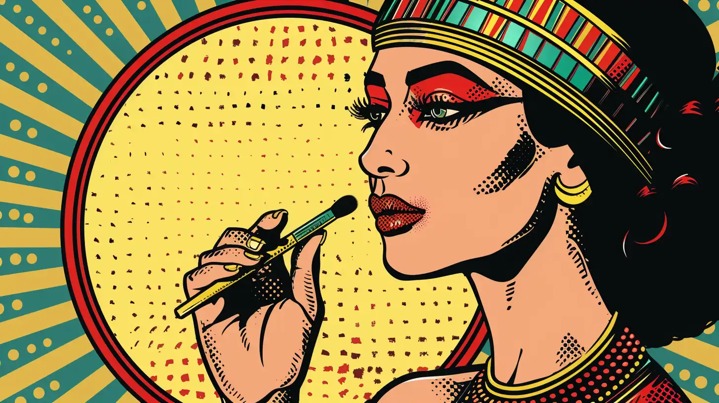© History Oasis Ancient Egypt Doing Makeup