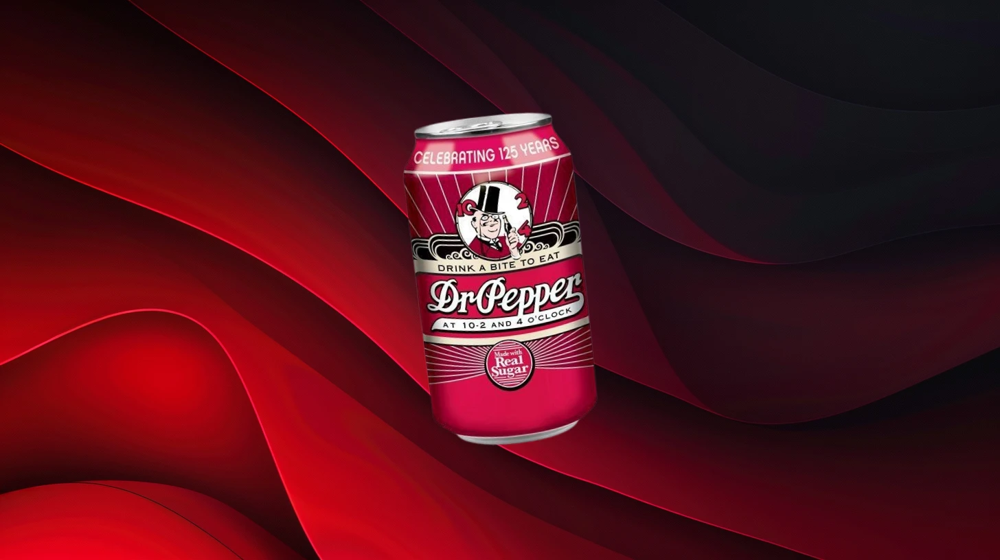 Dr Pepper 2011 Dr Pepper 125th anniversary can with vintage 1930s logo