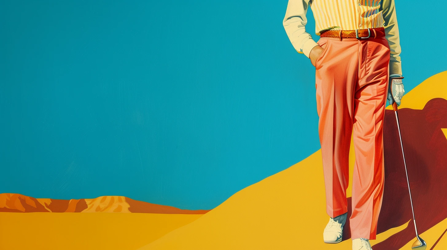 © History Oasis Man Golf Attire 1930s