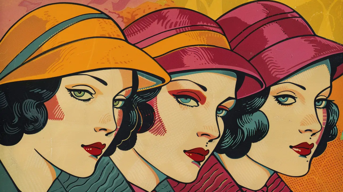 © History Oasis Berets Turbans And Wide Brimmed Hats 1930s