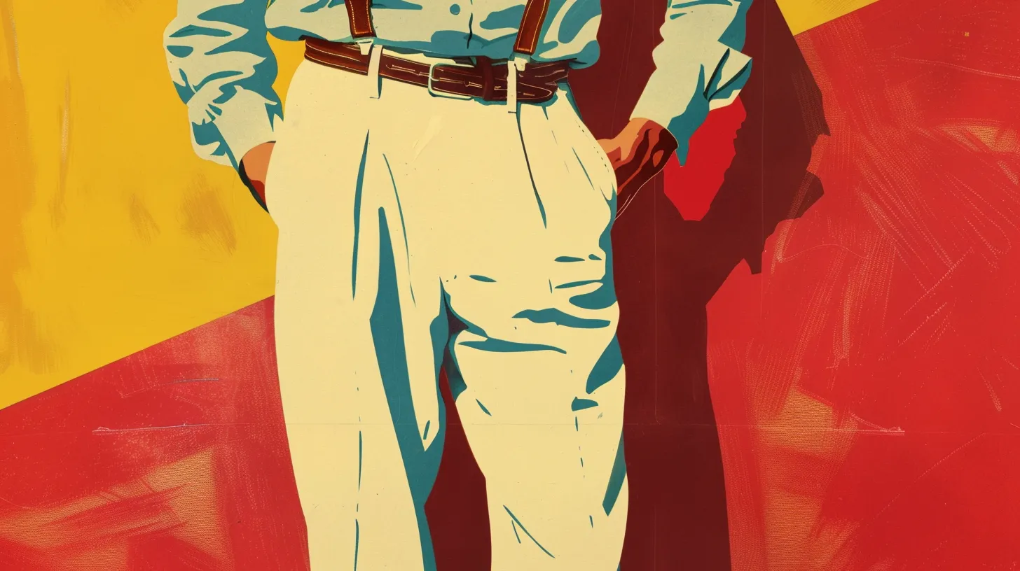 © History Oasis Oxford Bag Trousers 1930s