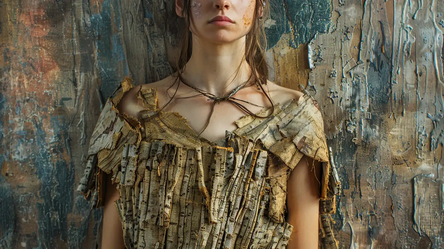 Clothing Made Of Bark Early Middle Ages