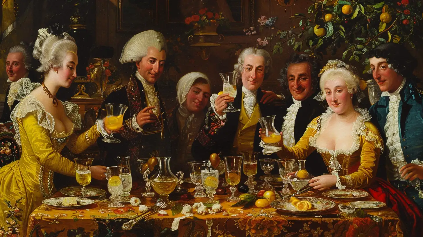 © History Oasis Europe Lemonade 1700s