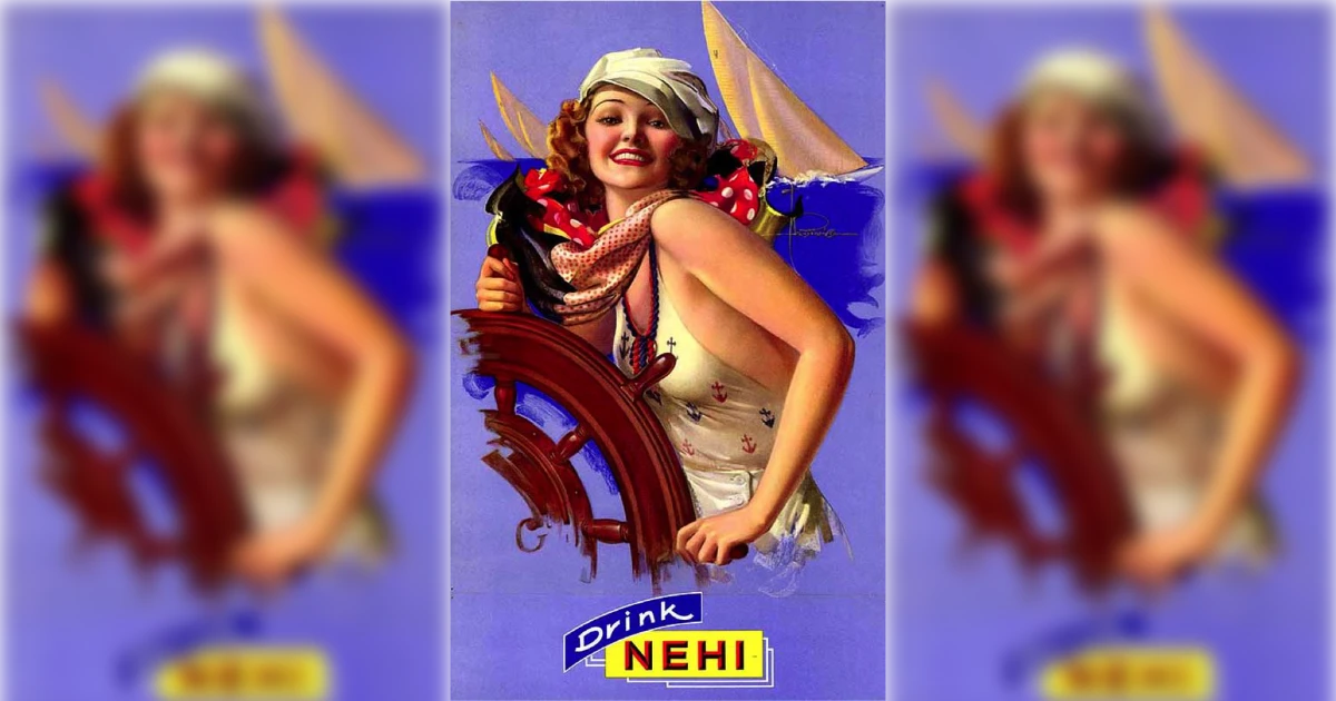 Nehi Sailor Girl Ad
