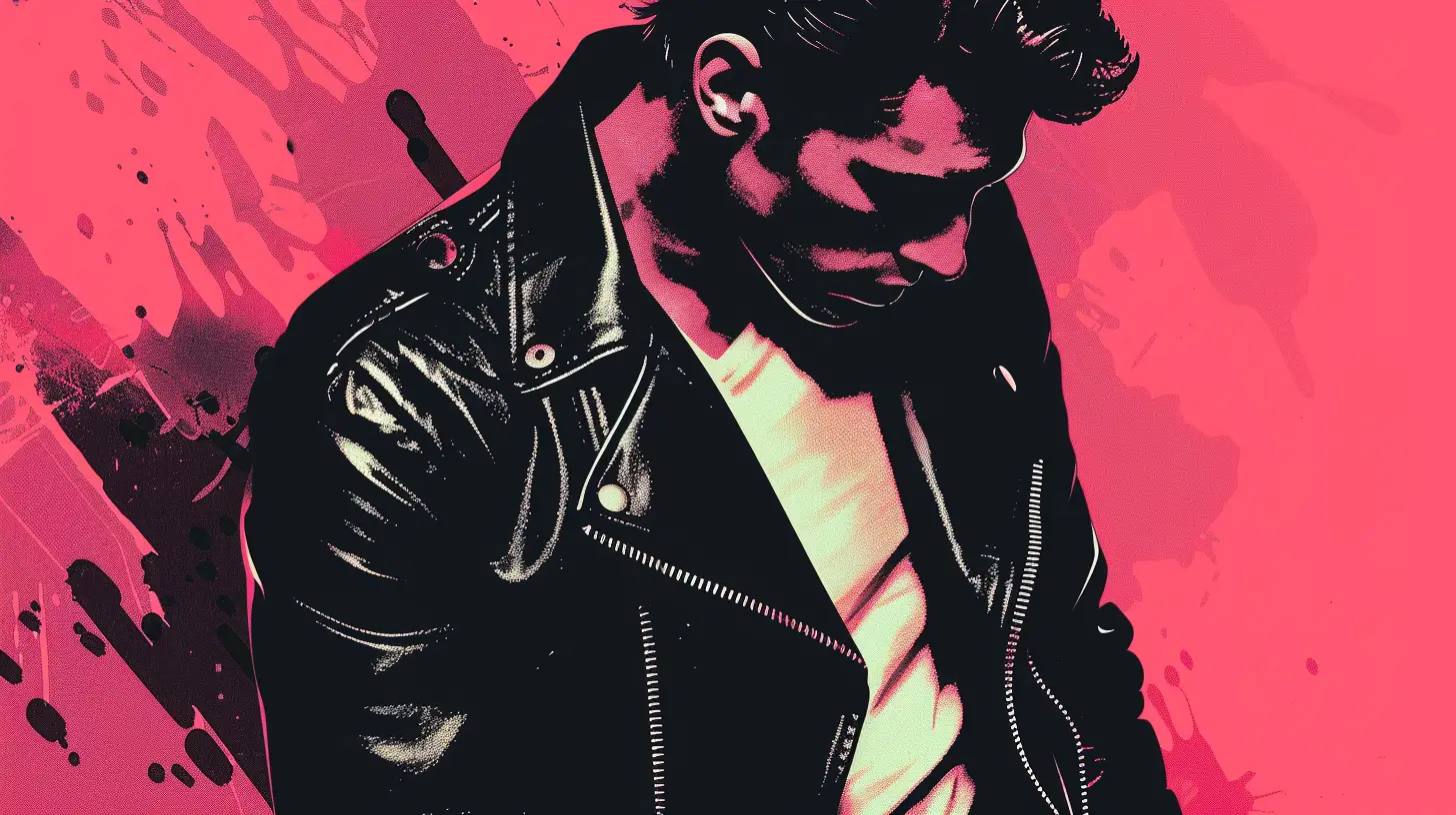 © History Oasis Leather Jacket