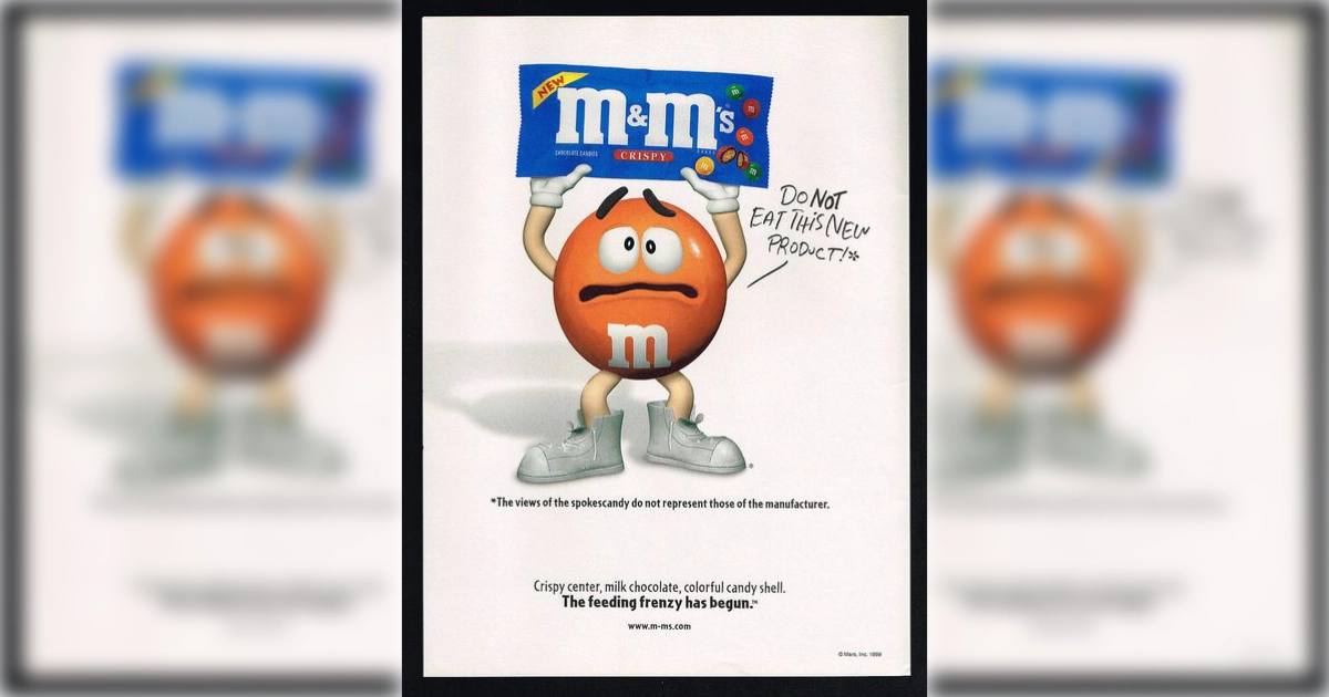 Mars Inc. M 26m 27s Print Ad