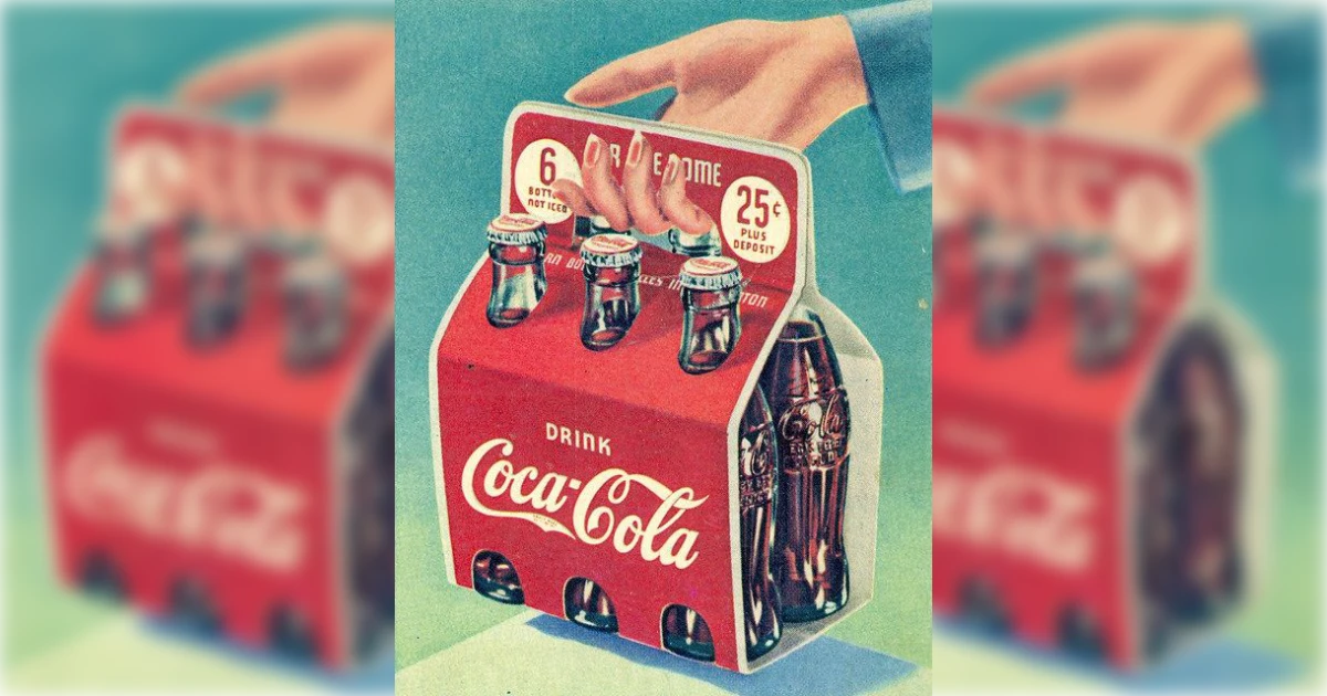 Coca Cola Logo On A Box