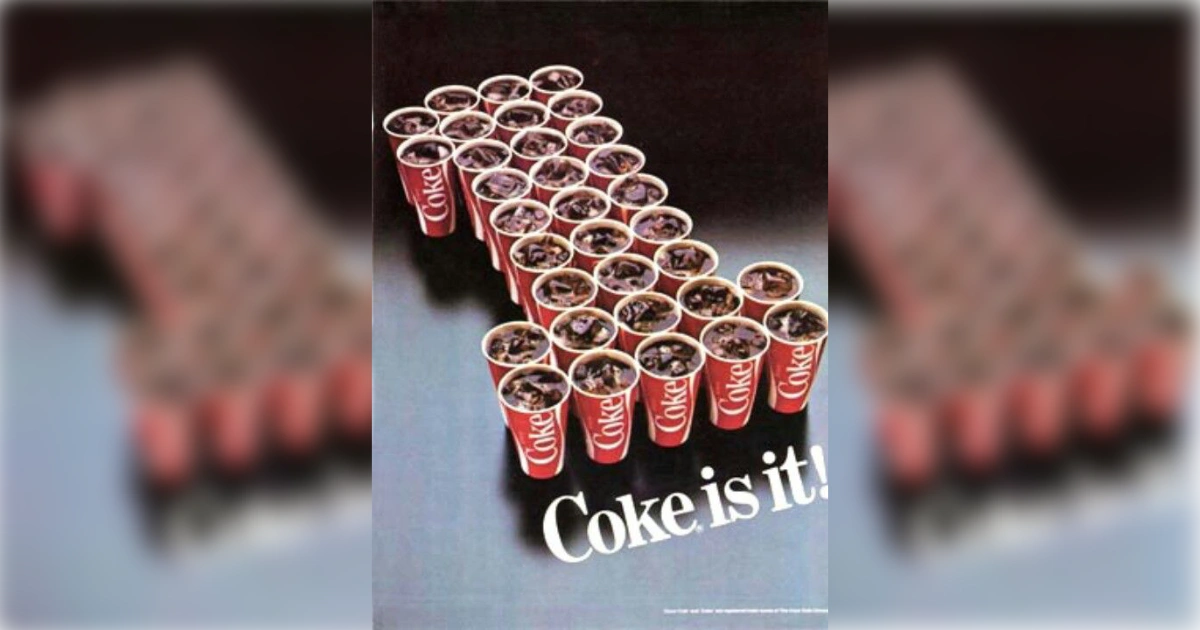 Coke Is It Vintage Ad