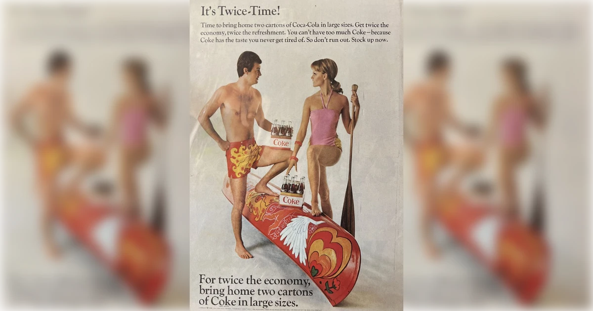 Coca Cola Vintage Ad