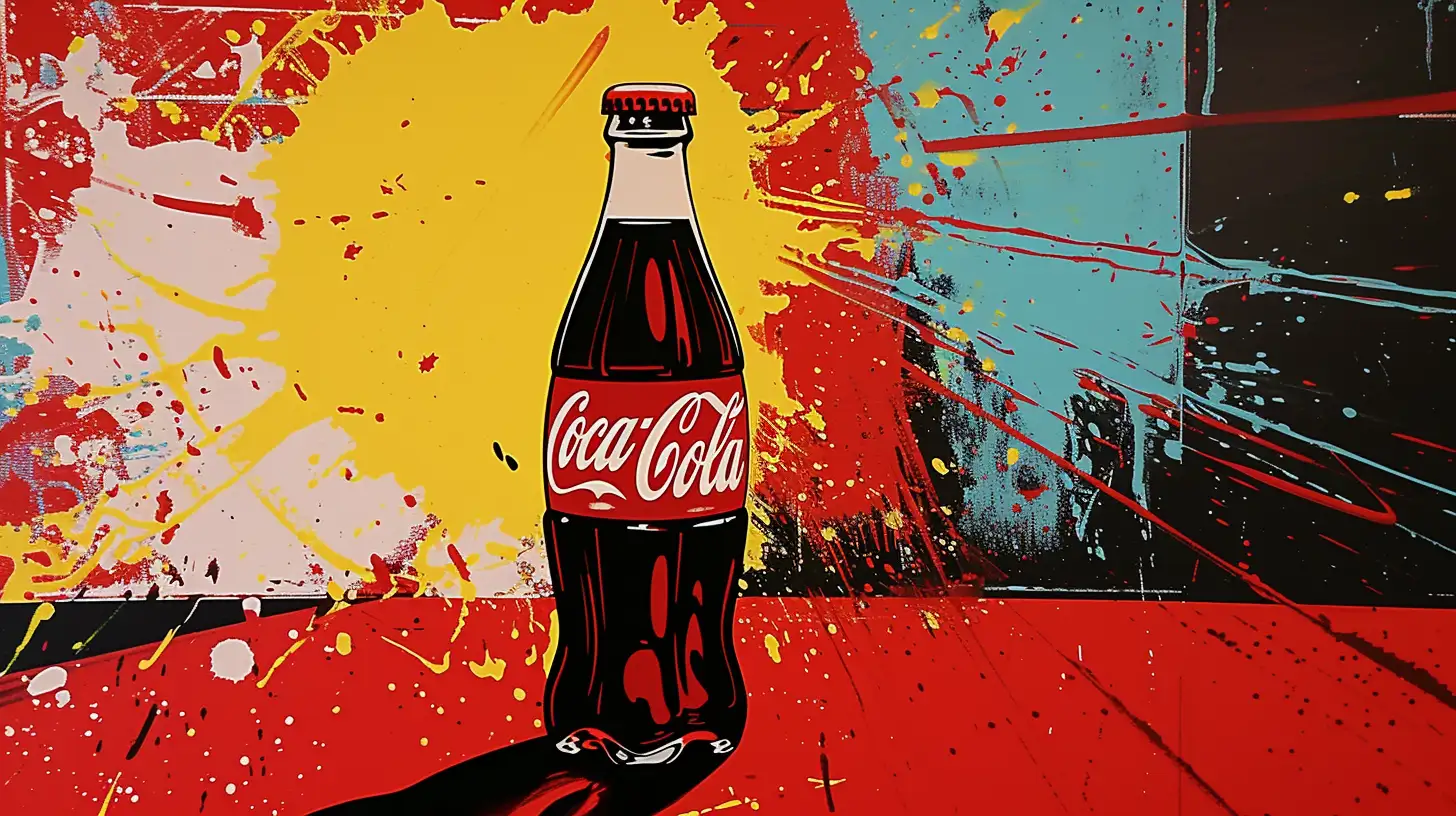 Cocla Cola Bottle A Scene Out Of The Show Mad Men