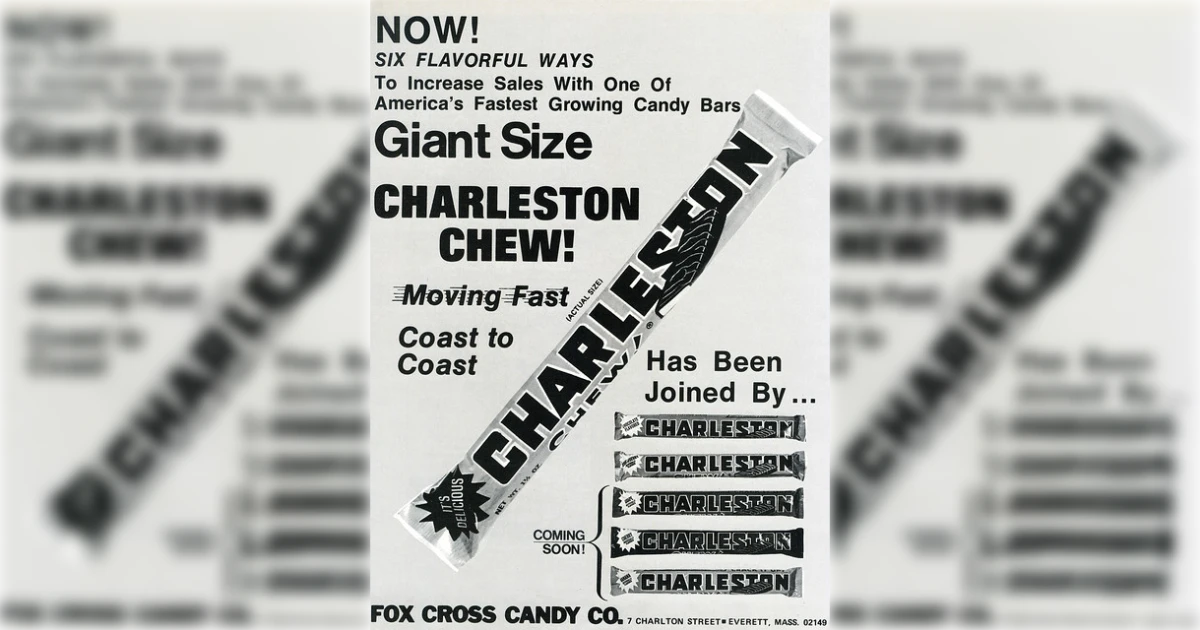 Charleston Chew Print Ad