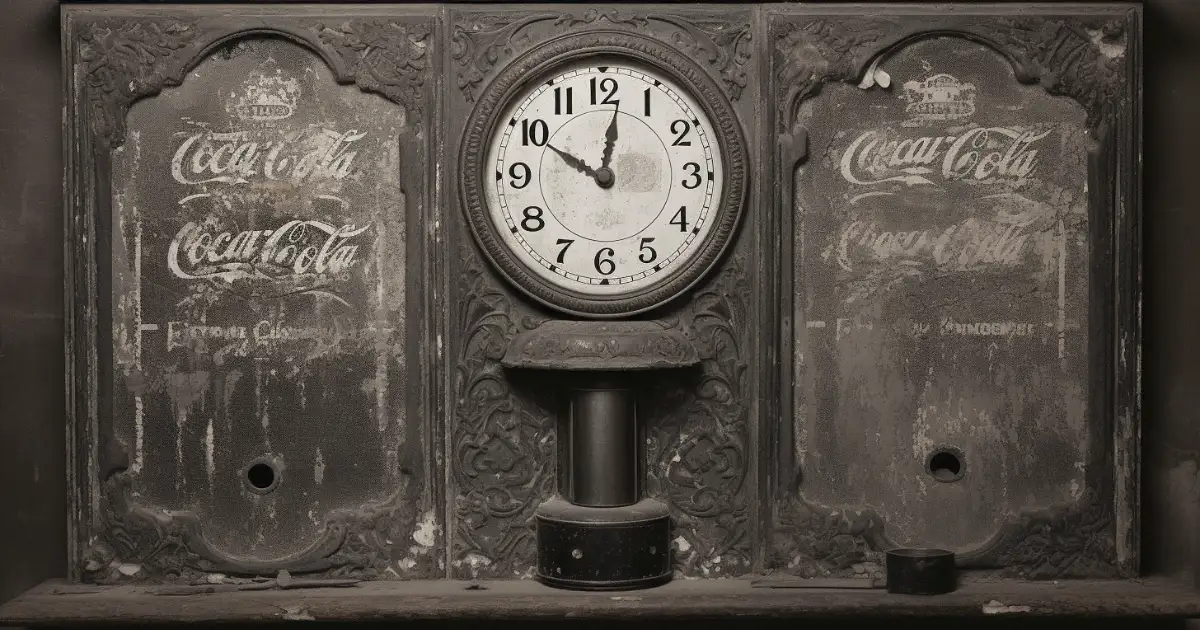 © History Oasis Coca Cola Clock 20 1800s