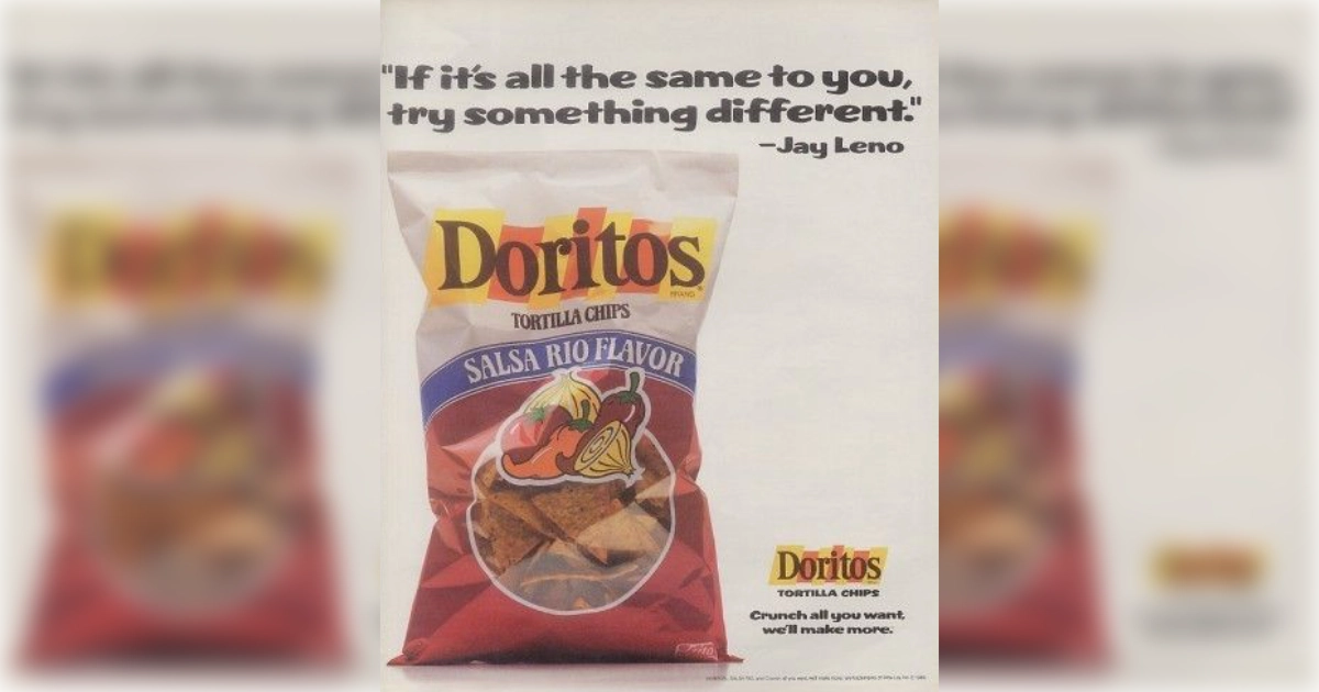 Doritos Vintage Ad