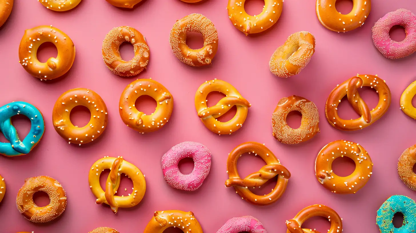 © History Oasis A Variety Of Pretzels