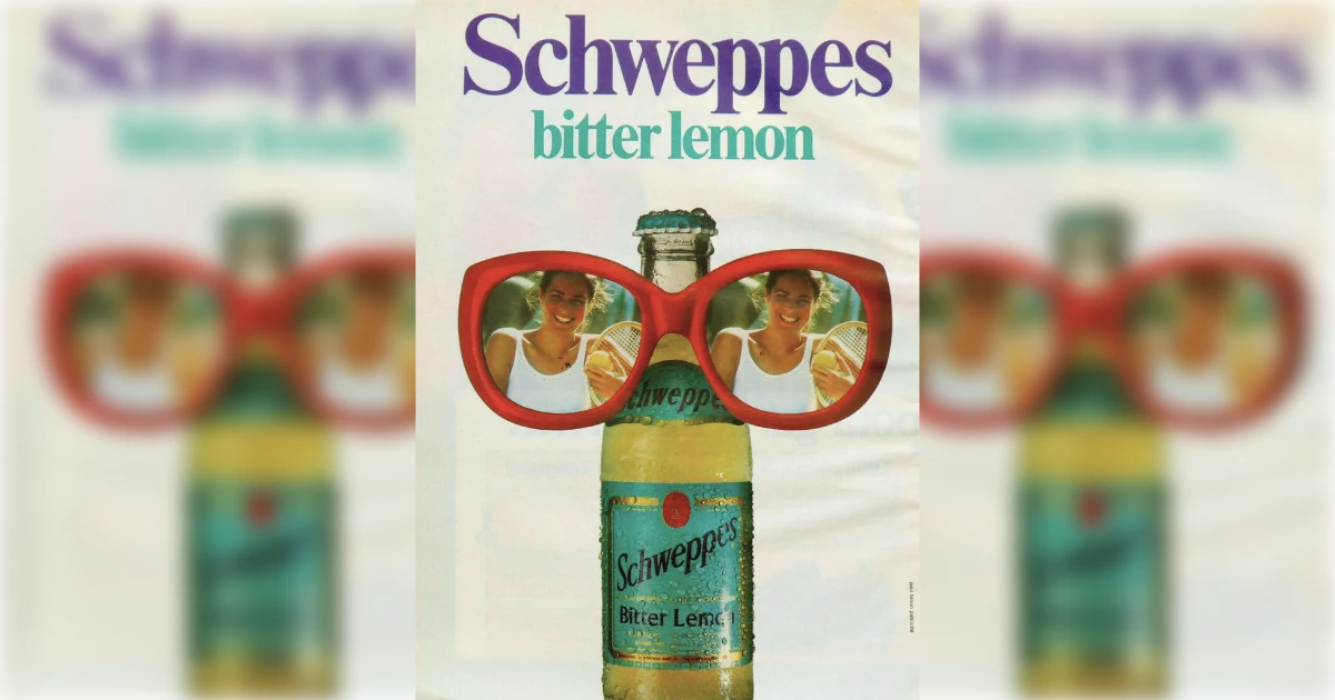Schweppes Vintage Ad