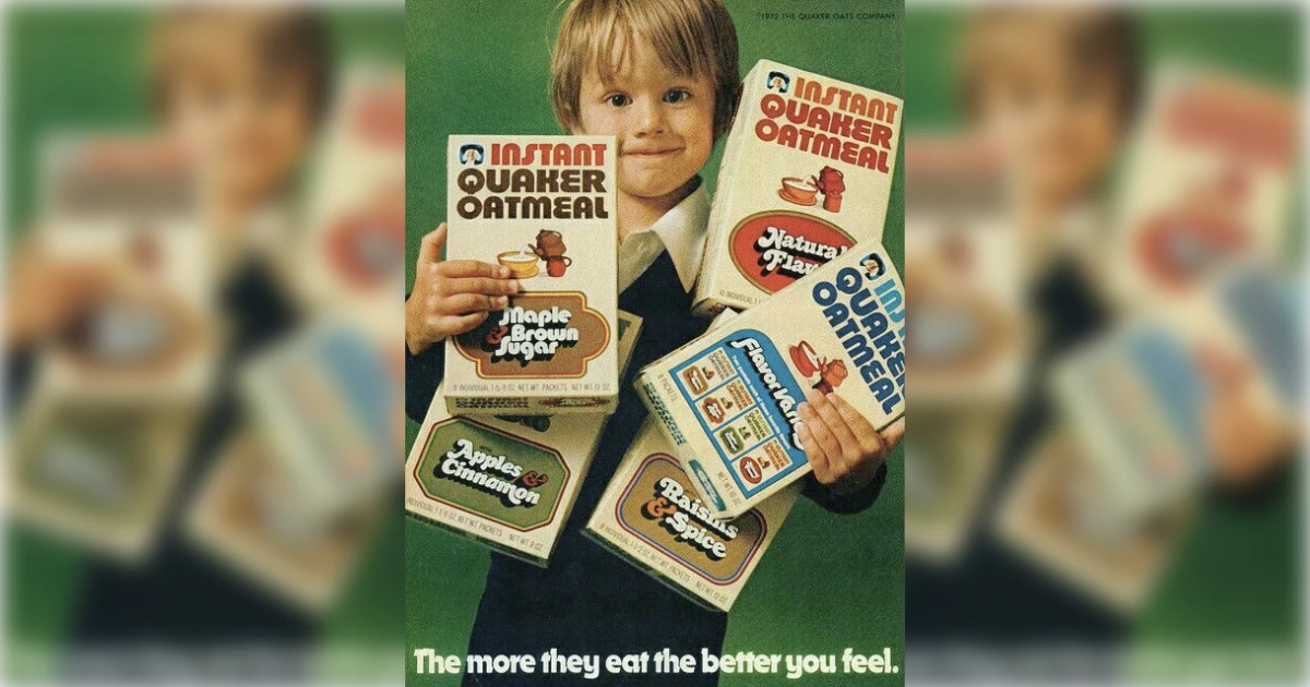 Quaker Oats Vintage Ad