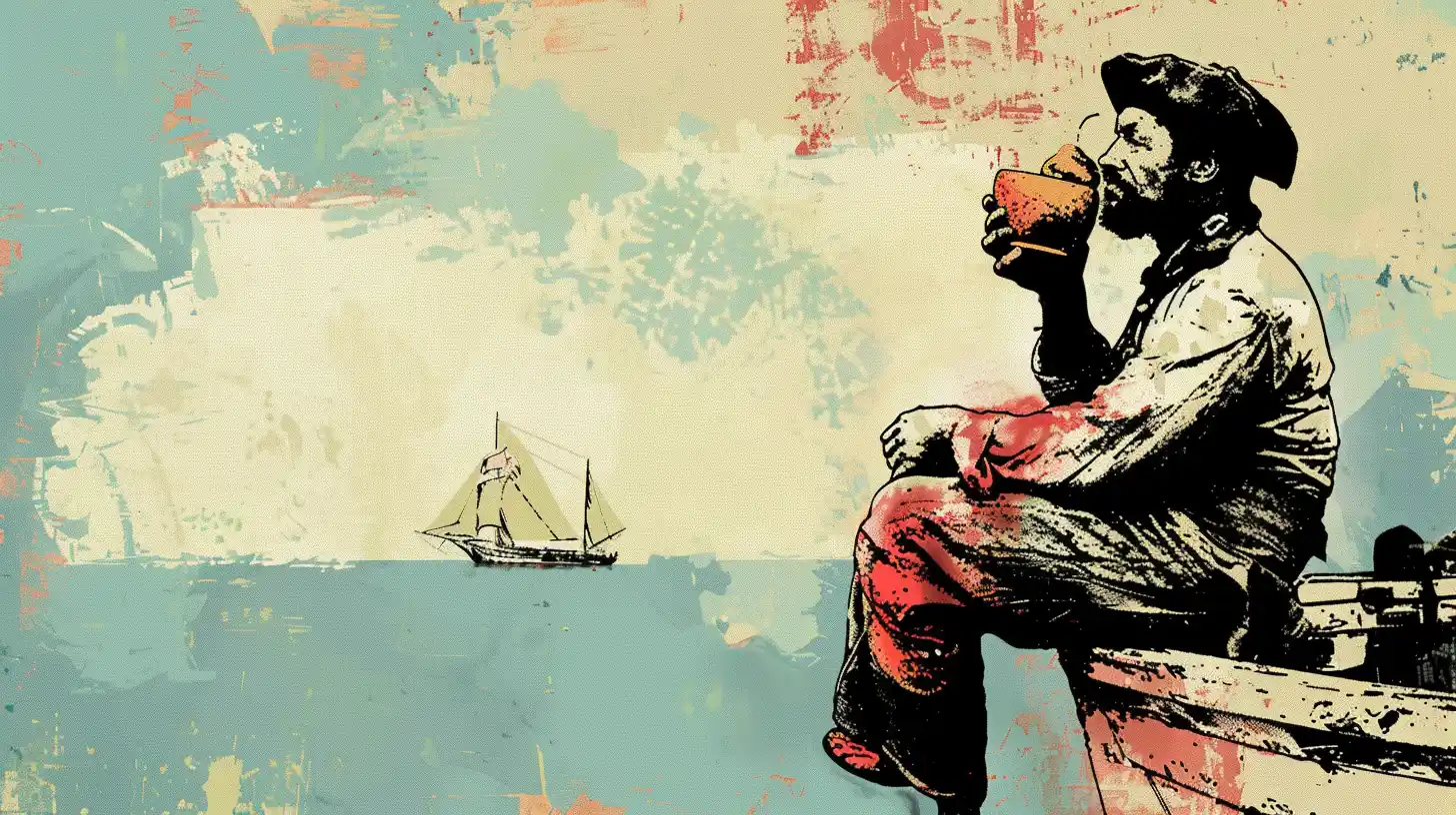 British Sailor With Scurvy