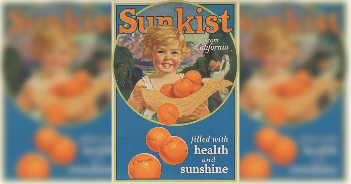 Sunkist Sunkist Vintage Ad