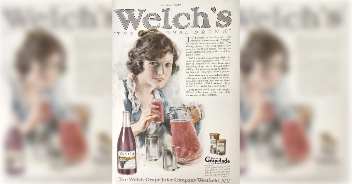 Welch's Welch 27s Vintage Ad