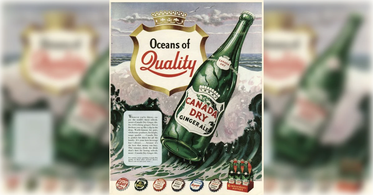 Canada Dry Canada Dry Ginger Ale Ad